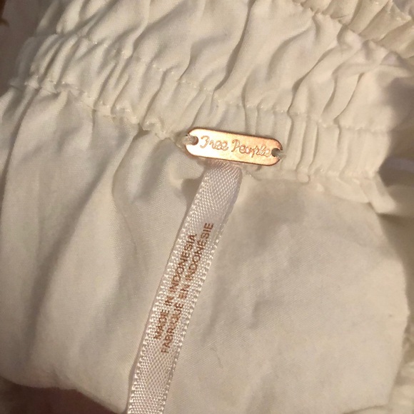 white free people blouse - Picture 2 of 2